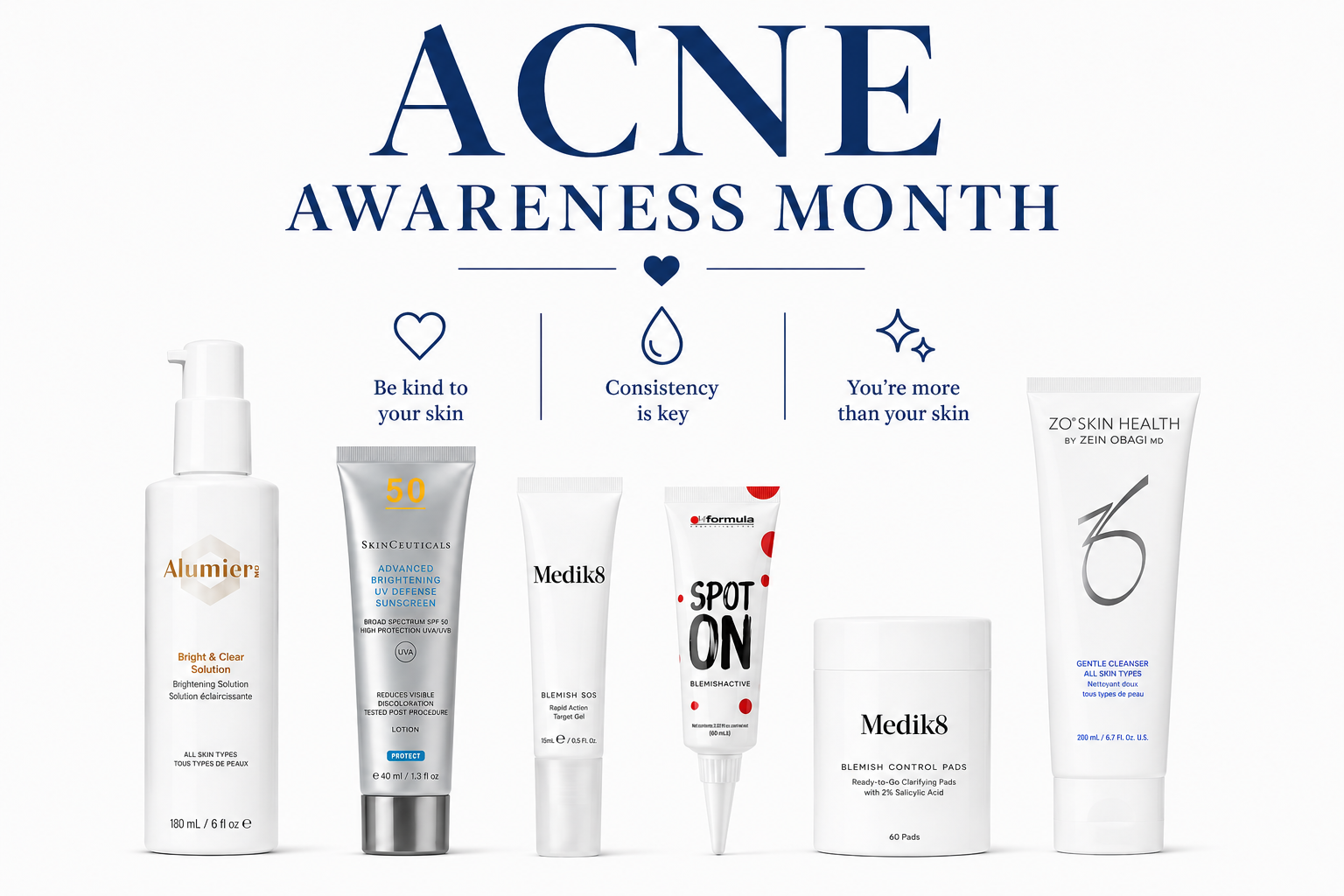 Acne Awareness Month: Essential Ingredients for Clearer, Healthier Skin