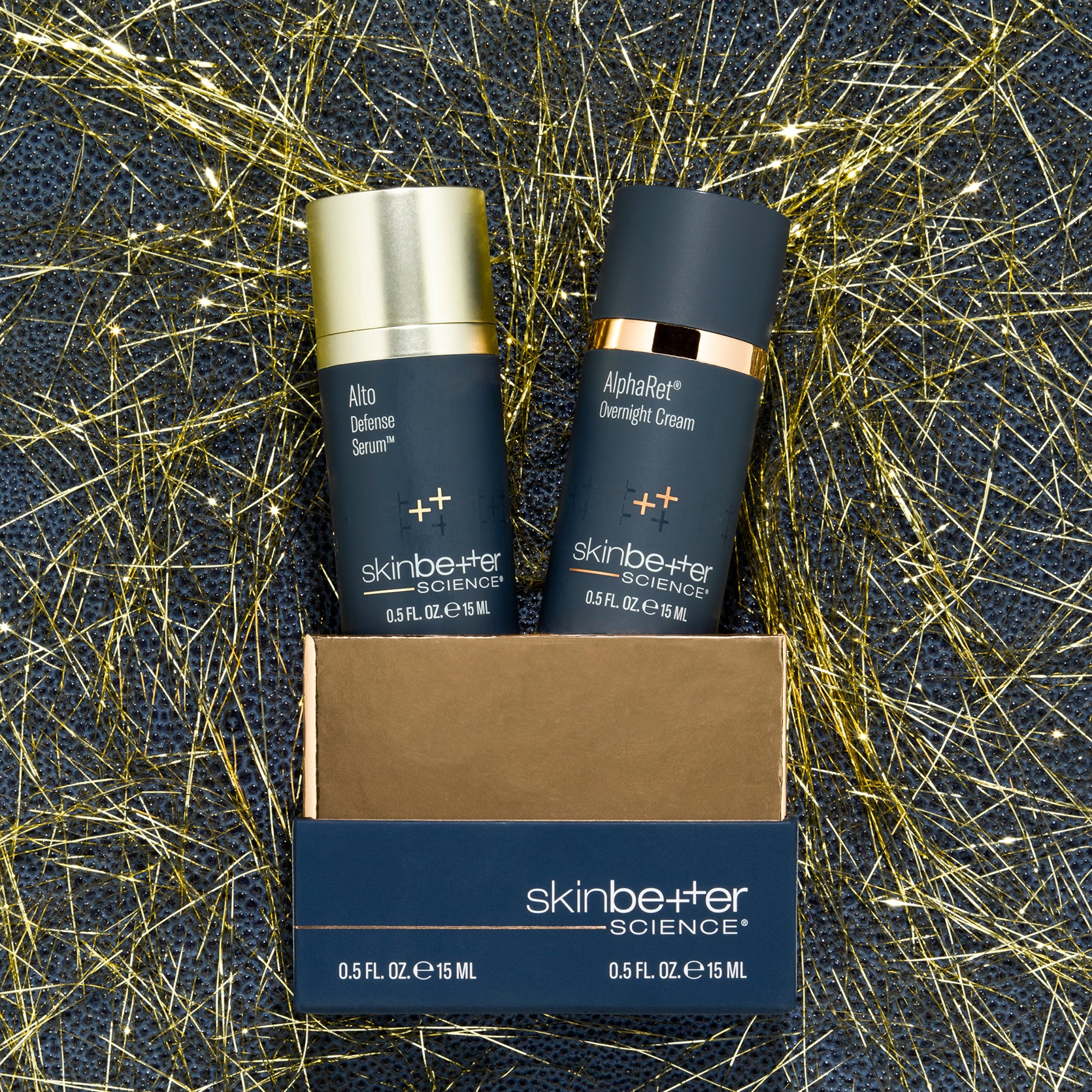 Skinbetter Science | A Team Duo Kit (Alto Defense Serum + AlphaRet Overnight Cream)