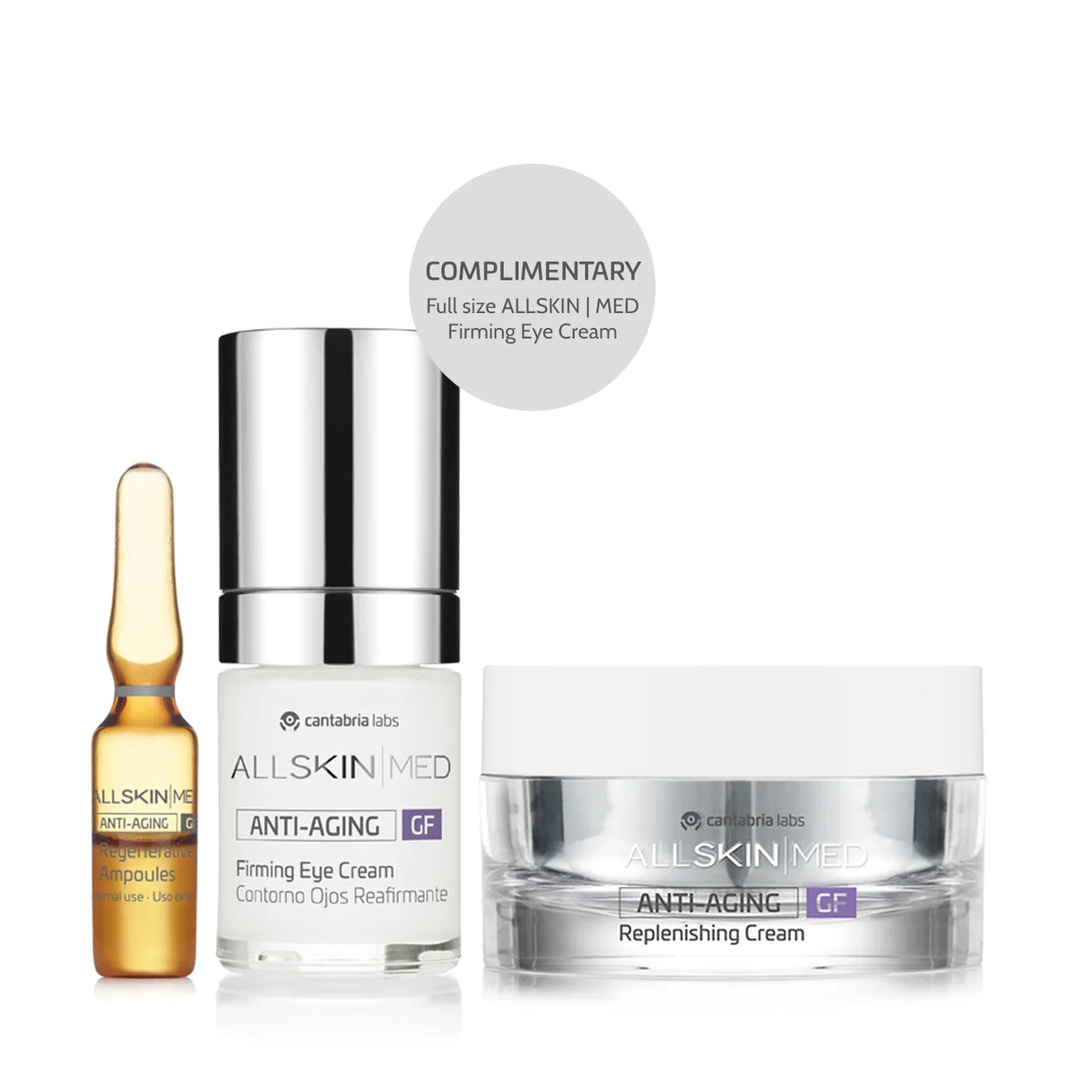 ALLSKIN MED Festive Gift Set | Collagen Activation Plan ( Includes Free Firming Eye Cream )