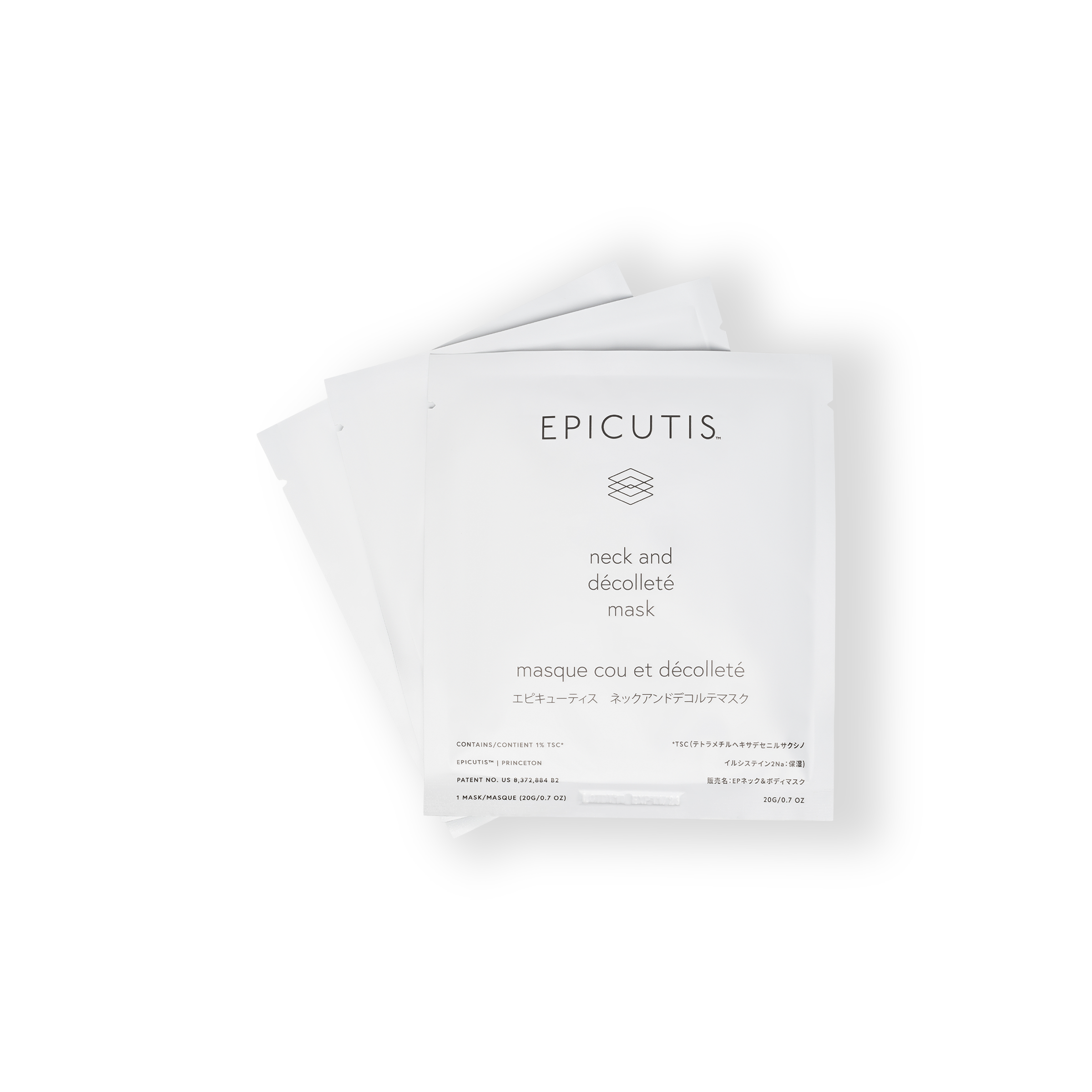 Epicutis | Lipid Recovery Neck Mask - Box of 5