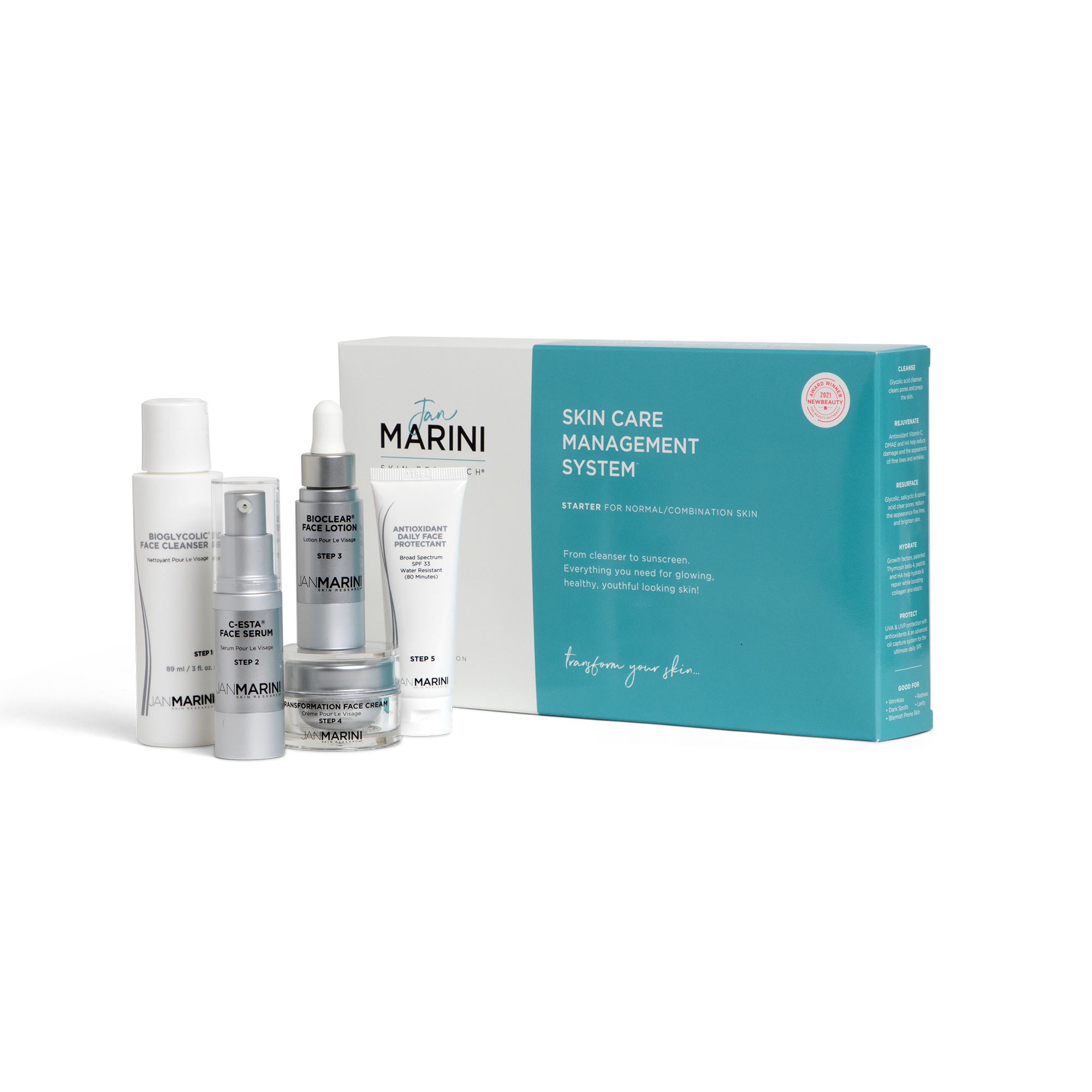 Jan Marini | Starter Skin Care Management System (Normal to Combination Skin)