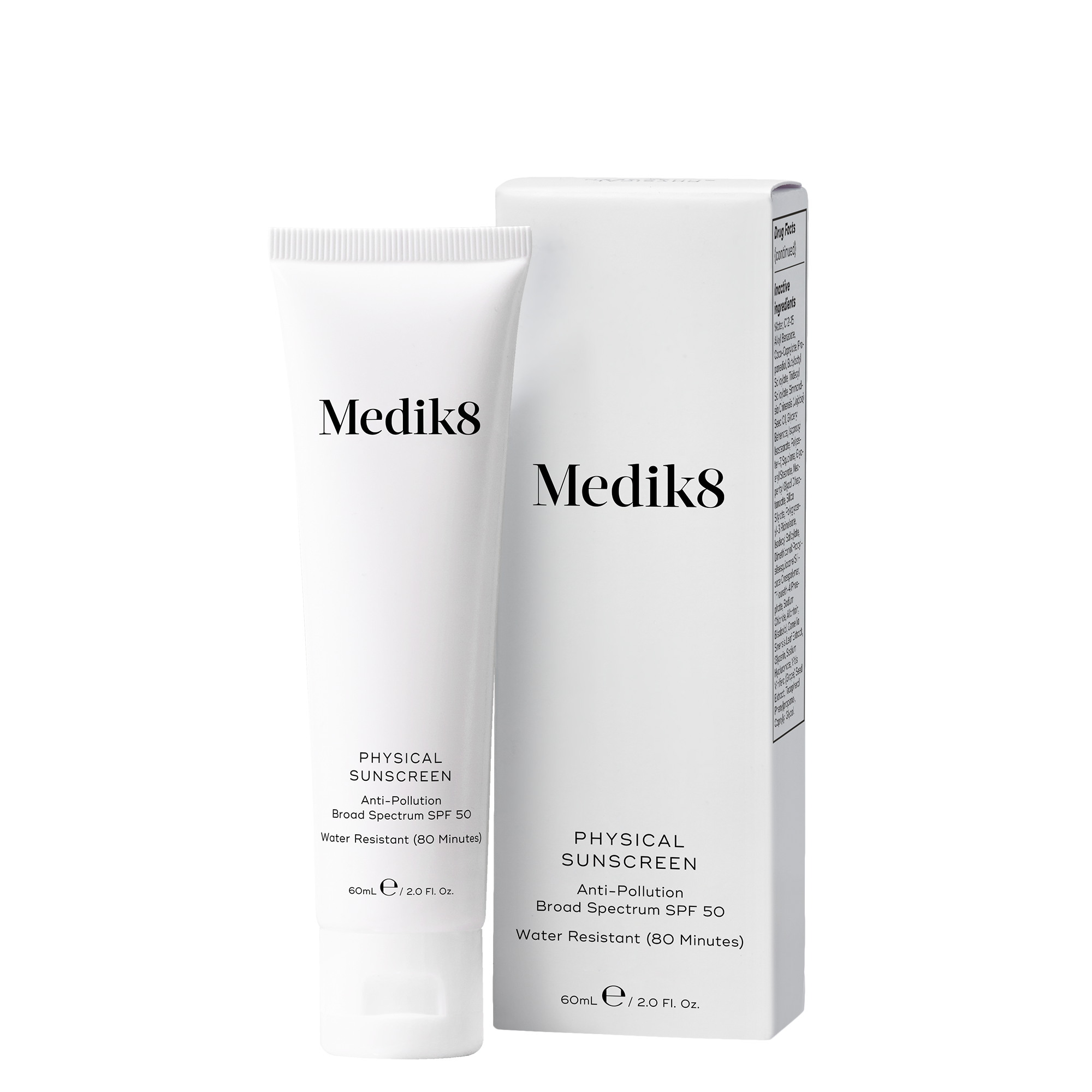 Medik8  | Physical Sunscreen SPF 50 (60ml)